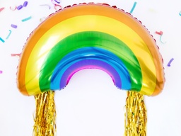 BALLON ALUMINIUM ARC-EN-CIEL