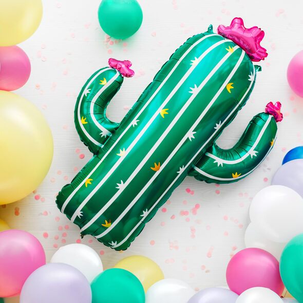 BALLON ALUMINIUM CACTUS