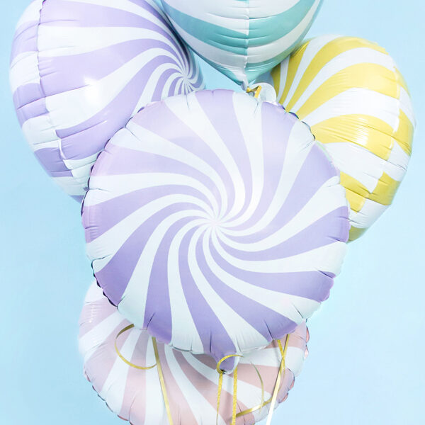 BALLON ALUMINIUM CANDY PARME