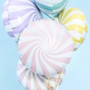 BALLON ALUMINIUM CANDY ROSE PASTEL