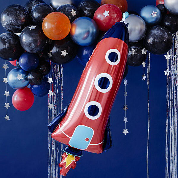 BALLON ALUMINIUM FUSÉE