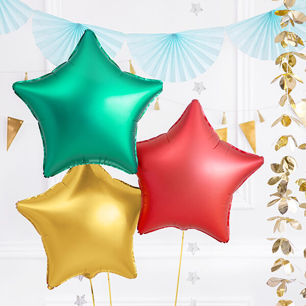 BALLON ALUMINIUM VERT 48CM