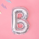 BALLON LETTRE « B » IRISÉ