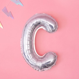BALLON LETTRE « C » IRISÉ