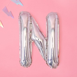 BALLON LETTRE « N » IRISÉ
