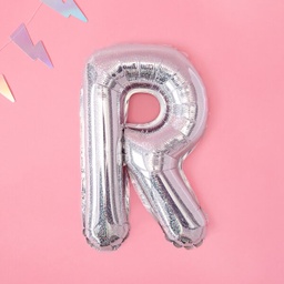 BALLON LETTRE « R » IRISÉ