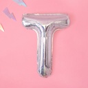 BALLON LETTRE « T » IRISÉ