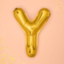 BALLON LETTRE « Y » OR