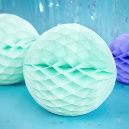 BOULE ALVEOLE MINT 30CM