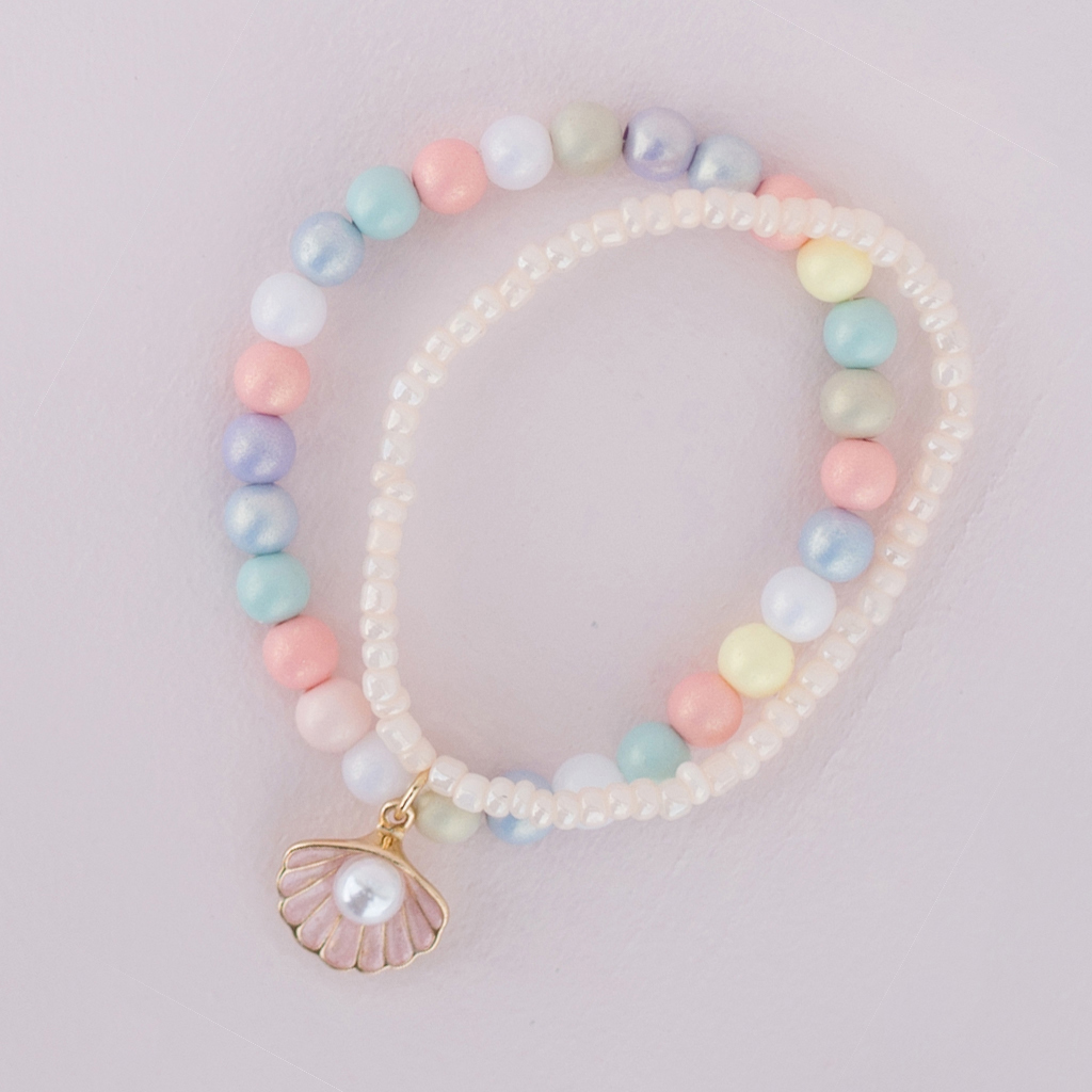 BRACELET COQUILLAGE PASTEL