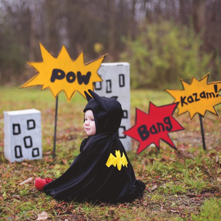 CAPE BATMAN 2-3ANS
