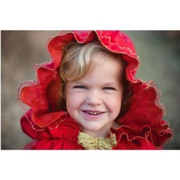 CAPE DE ROYAUTÉ ROUGE 5-6 ANS