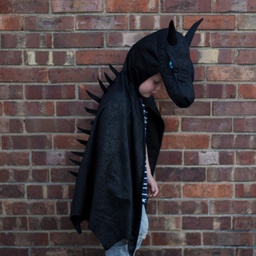 CAPE DRAGON DE DRAGON DE MINUIT 5-6ANS