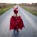 CAPE DRAGON ROUGE 5-6ANS