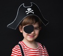 CHAPEAU PIRATE & CAHE OEIL