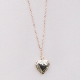 COLLIER MÉDAILLON COEUR