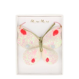 COLLIER PAPILLON PAILLETÉ