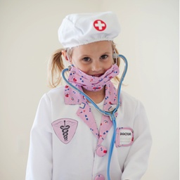 COSTUME MÉDECIN AVEC ACCESSOIRES 5-6ANS