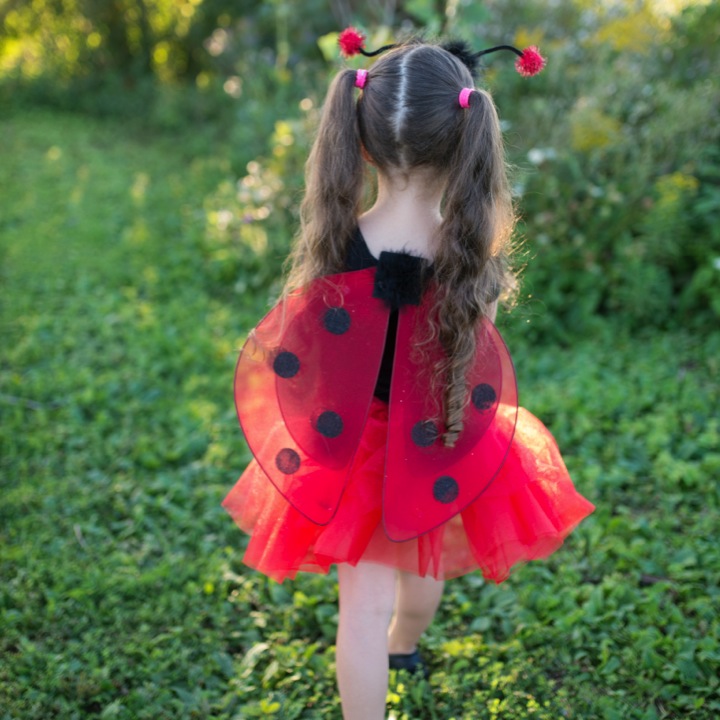 ENSEMBLE COCCINELLE PAILLETÉ