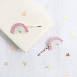 EPINGLES À CHEVEUX ARC-EN-CIEL PAILLETÉ