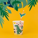 GOBELETS DINOSAURE