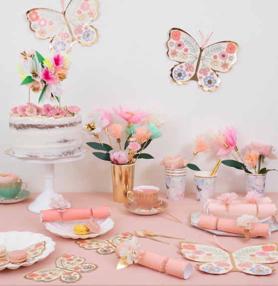 GOBELETS PAPILLONS