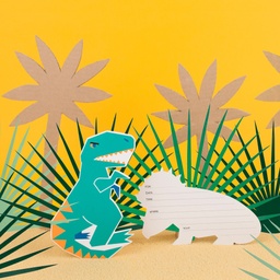 INVITATIONS DINOSAURE