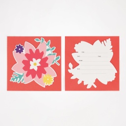 INVITATIONS FLEURS