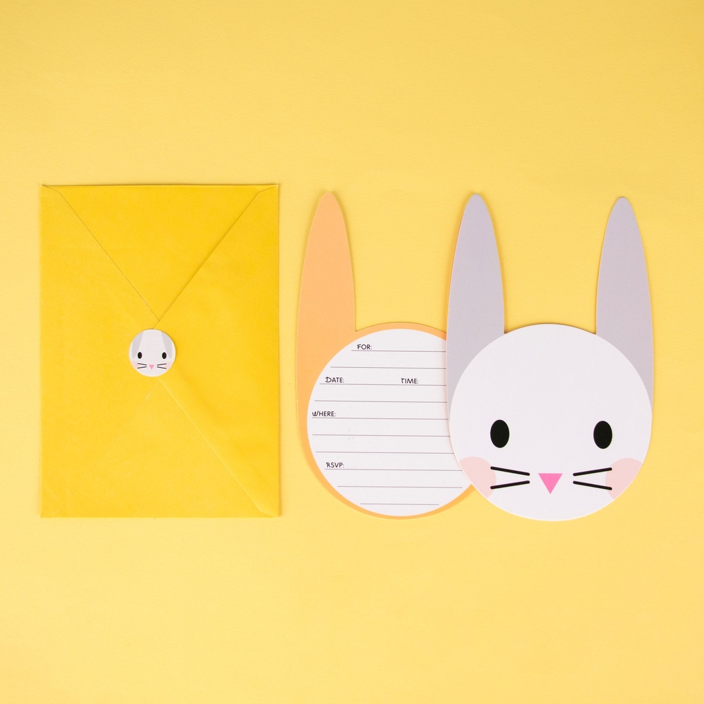 INVITATIONS MINI LAPIN