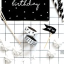 MASKING TAPE NOIR "SCRIBBLE"