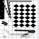 MASKING TAPE NOIR BLACK & WHITE