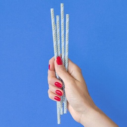 PAILLES BLEU PASTEL OR
