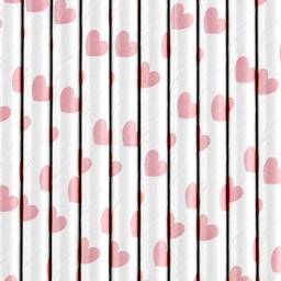 PAILLES COEUR ROSE