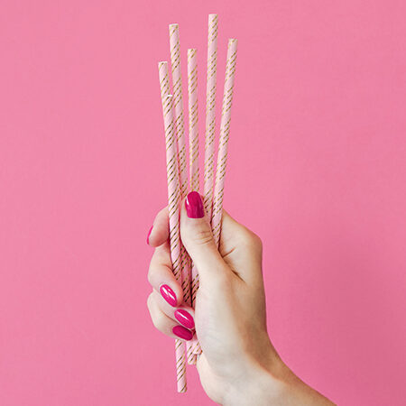 PAILLES ROSE PASTEL OR