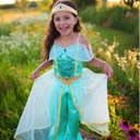 ROBE PRINCESSE JASMINE 5-6ANS