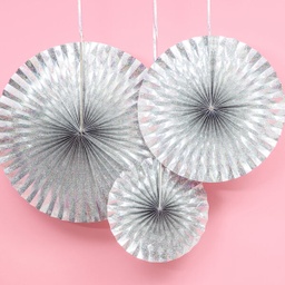 ROSETTES DECORATIVES IRISÉES