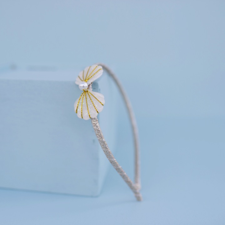 SERRE-TÊTE SIRENE COQUILLAGE