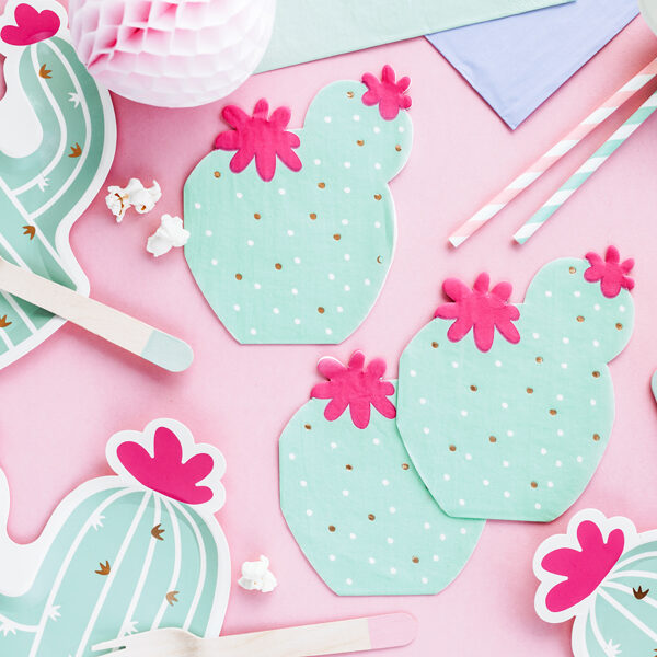 SERVIETTES CACTUS