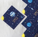 SERVIETTES SPACE PARTY