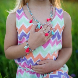 SET COLLIER & BRACELET FANTASTIC TASSEL