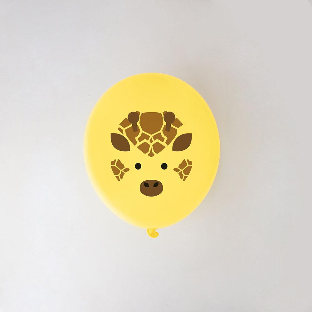 6 BALLONS MINI SAFARI