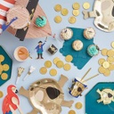ASSIETTES PIRATES OR
