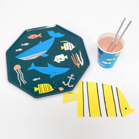 ASSIETTES SOUS LA MER