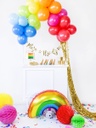 BALLON ALUMINIUM ARC-EN-CIEL