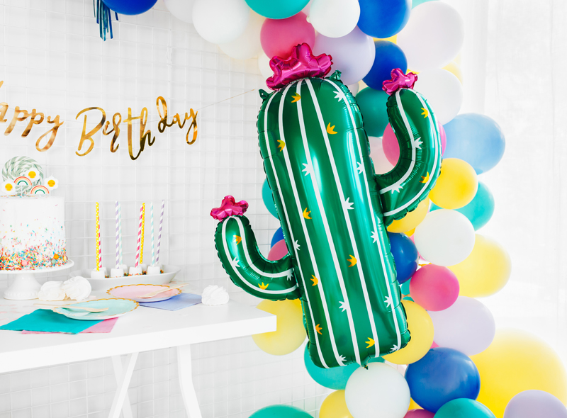 BALLON ALUMINIUM CACTUS