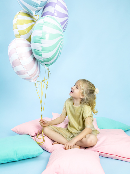 BALLON ALUMINIUM CANDY MINT