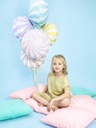 BALLON ALUMINIUM CANDY ROSE PASTEL