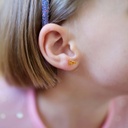 BOUCLES D'OREILLES AUTOCOLLANTS SUPERHEROS 60 PCS