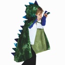 CAPE DRAGON VERTE AVEC GRIFFES 5-6ANS