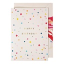 CARTE DE GUIRLANDE D’ANNIVERSAIRE
